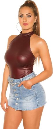 Топ Wetlook Neck Топ XL Бордо