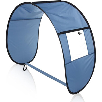 Універсальний навіс від сонця для даху візка ручного візка з вікном відкидний візок пляжний візок синій