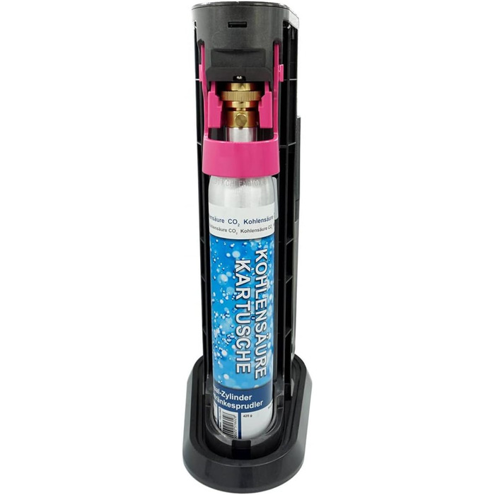 Швидкий адаптер для виробників CO2 газованої води DUO, Art, Terra, Gaia та Crystal 3.0 425 г 60-літровий алюмінієвий циліндр