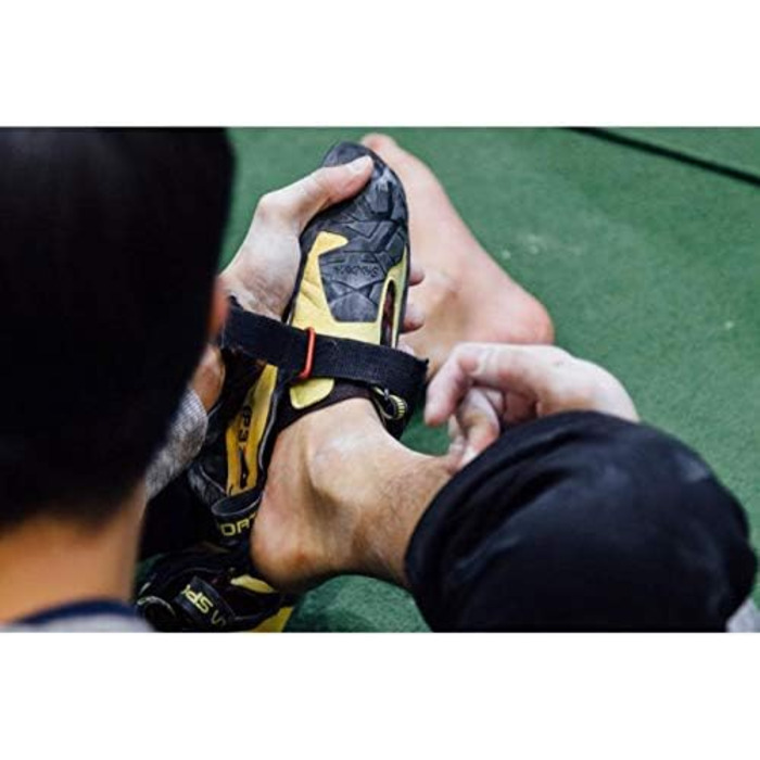 Взуття для скелелазіння LA SPORTIVA Skwama, боулдеринг, 37 EU, чорно-жовте