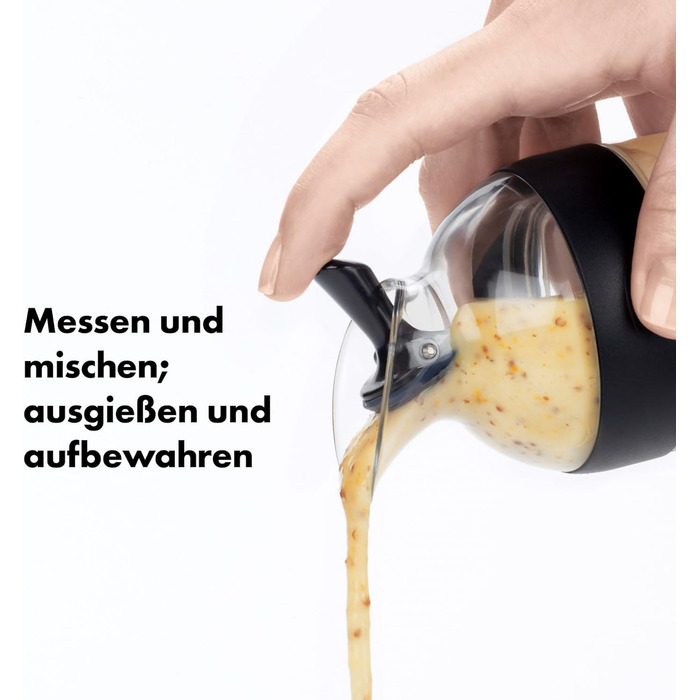 Шейкер для заправки для салату OXO Good Grips, малий, 250 мл чорний чорний шейкер 200 мл