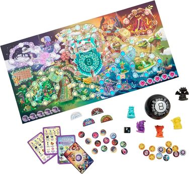Кооперативна настільна гра, Німецька версія, Відкриття магічних предметів, для 24 гравців, Настільні ігри для дітей віком від 7 років, HPJ69, Різнокольоровий, 8 Ball Magical Encounters
