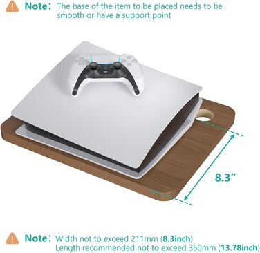 Плаваючі полиці для розважального центру WALI, витримує до 10 кг, полиця для телевізора з посиленою деревиною для DVD-програвачів, кабельних приставок, ігрових консолей, аксесуарів для телевізорів (CS201N), 1 полиця, 3 полиці