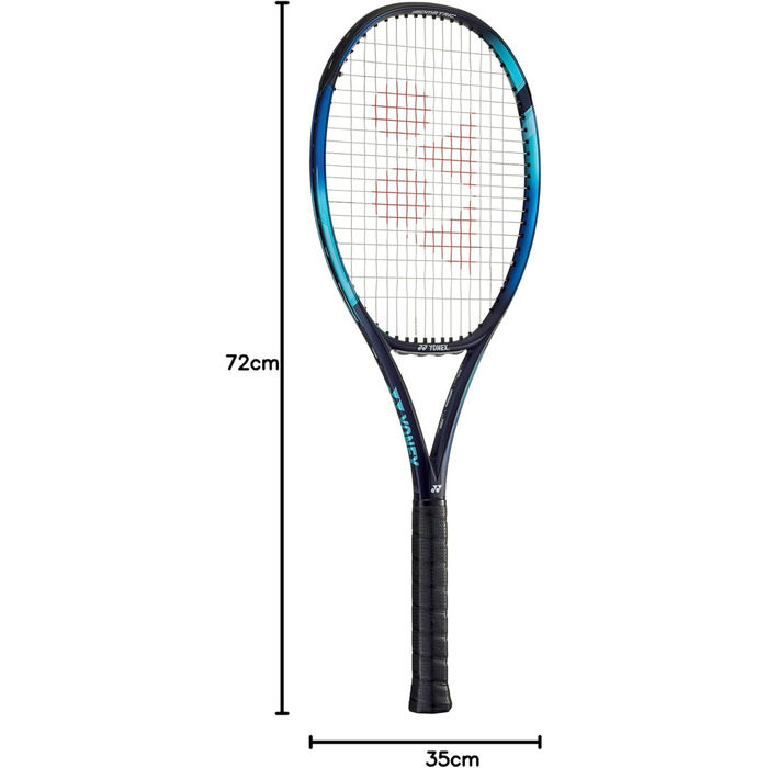 Тенісна ракетка Yonex Ezone 98 305g V8 2022 року, небесно-блакитного кольору