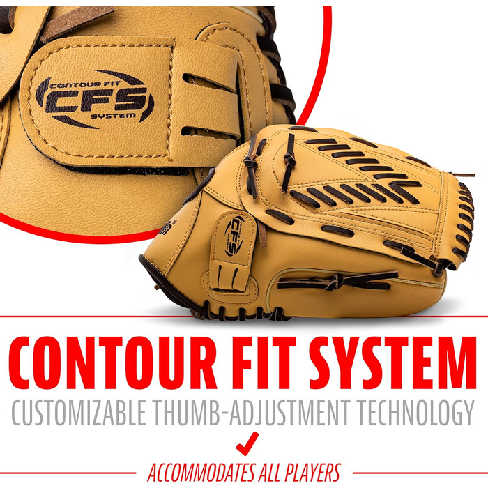 Рукавичка Franklin Sports для бейсболу та софтболу - Fieldmaster для дорослих та дітей - рукавичка для кидка правою рукою для внутрішнього та зовнішнього поля, чоловіча та жіноча, 33 см Basket &39V&39 Net CAMEL