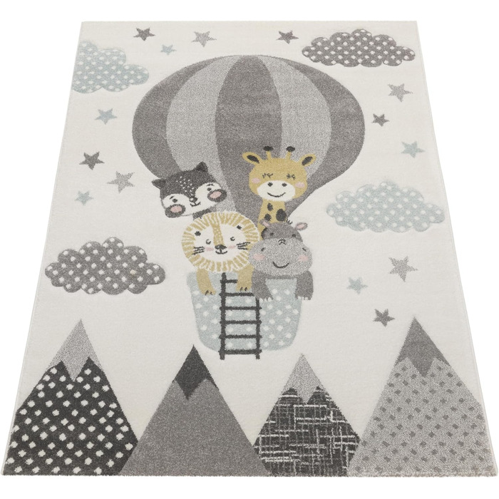 Килим для дитячої кімнати хлопчик дівчинка дитячий килим ігровий килим з коротким ворсом райдужна ферма єдиноріг метелик кролик, р