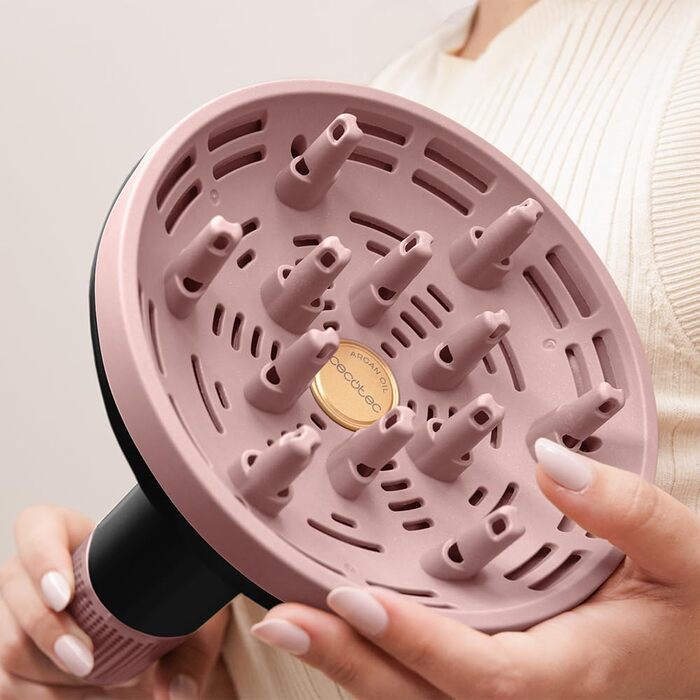 Фен Cecotec DryWave Nbula Black, 1300 Вт, з аргановою олією та кератином, чорний