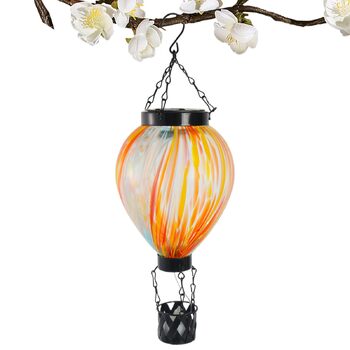 Сонячна лампа на повітряних кульках, повітряний ліхтар для подвір&39я, декоративна лампа 20,3 см з водонепроникною функцією, міцний вуличний ліхтар для доріжок, садовий аксесуар зі святковим дизайном, предмет декору для дому