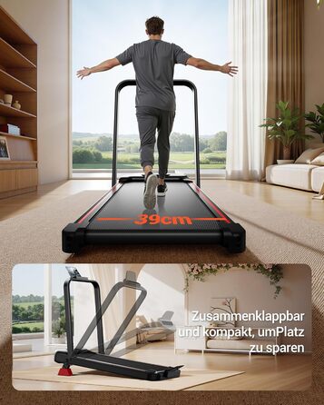 Складана бігова доріжка для домашнього використання, бігова доріжка з нахилом 15, бігова доріжка з нахилом, максимальне навантаження 136 кг, нахил 15