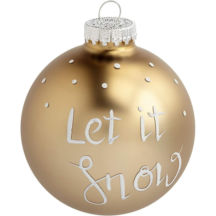 Набір скляних ялинкових прикрас 20 шт KREBS & SOHN