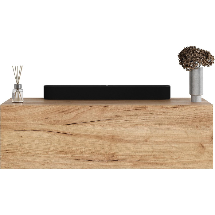 Вішалка для передпокою Planetmbel 2 шт. 100 см золотий дуб / золотий дуб антрацит, настінна панель 50 см золотий дуб / антрацит з