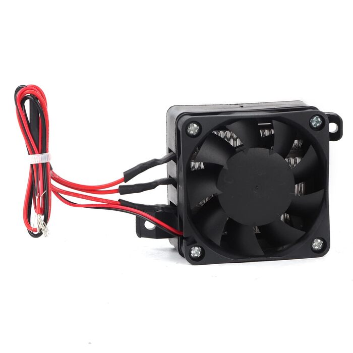 Повітряний нагрівач з вентилятором PTC 220 В 300 Вт, нагрівач PTC 12 В, електричний нагрівач PTC з постійною температурою 12 В (вентилятор 12 В 300 Вт)