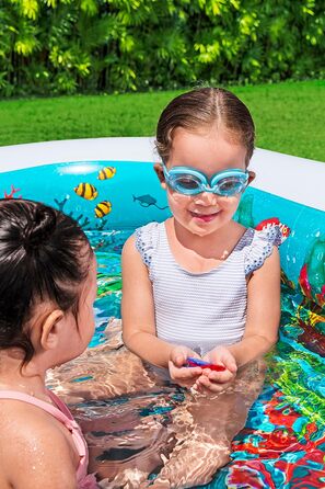 Сімейний басейн Bestway 3D Adventure 262 x 175 x 51 см, прямокутний 262 x 175 x 51 см 3D