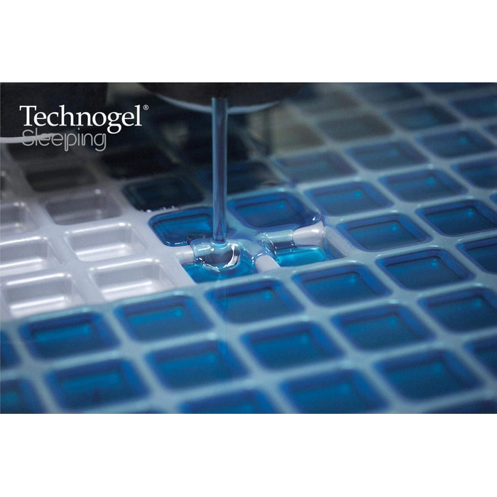 Анатомічна подушка для шиї Technogel Pixel (66 см x 40 см, 11), TG-PIL-EC11, біла