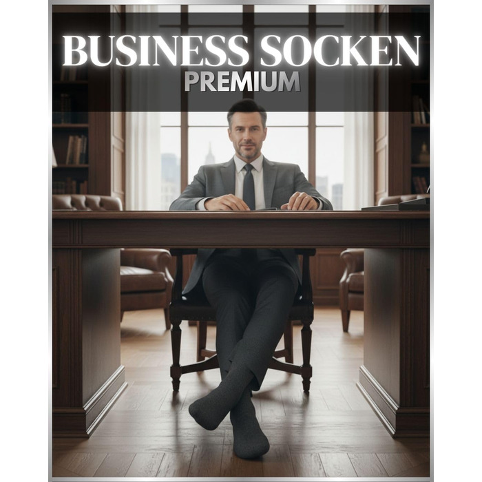 Пар чоловічих ділових шкарпеток з дихаючої бавовни, безшовних та зручних, костюмні шкарпетки (6 чорних, 2 сірих, 2 темно-синіх) розмір 43-46 6 чорних 2 темно-синіх 2 сірих, 10