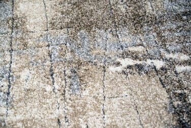 Дизайнерський килим для вітальні килим з коротким ворсом камінь вигляд коричневий бежевий сірий розмір 120x170 см 120 x 170 см кор