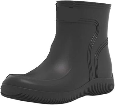 Зносостійке чоловіче рибальське взуття, нековзні робочі гумові чоботи для чоловіків, садові гумові чоботи, чоботи для активного відпочинку дорослих, розмір 39, чорні