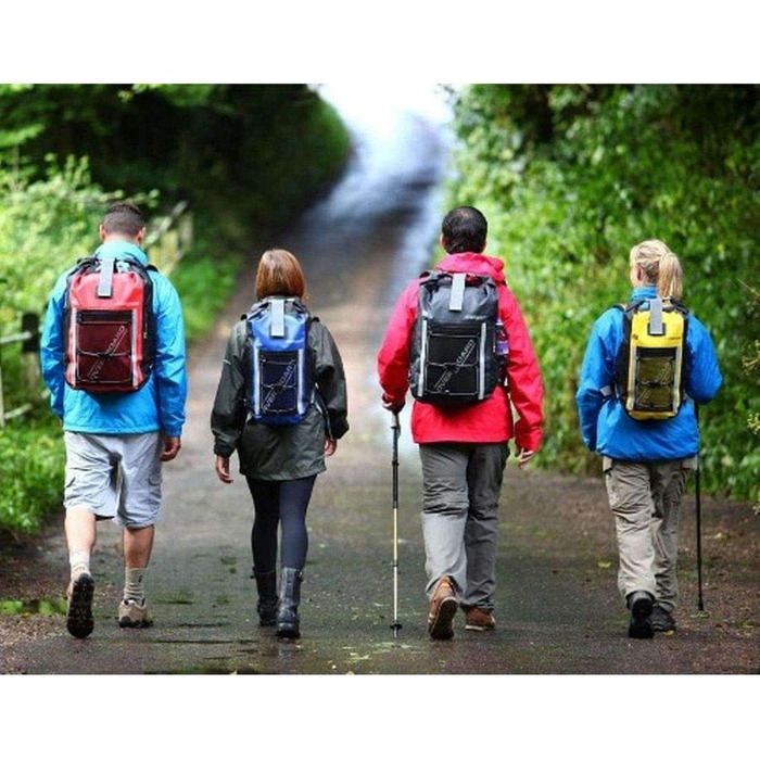 Водонепроникний рюкзак OverBoard Pro 30 літрів червоного кольору