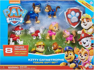 Подарунковий набір PAW PATROL Chaos Kitten з 8 сучасними фігурками