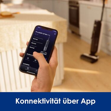 Акумуляторний миючий пилосос Tineco Floor One S7 Pro восо-сухий прибирання, 40 хв роботи, центрифужне сушіння, двостороннє очищення країв, Smart-сенсор, подовжений термін служби батареї, самоочищення, підходить для шерсті тварин