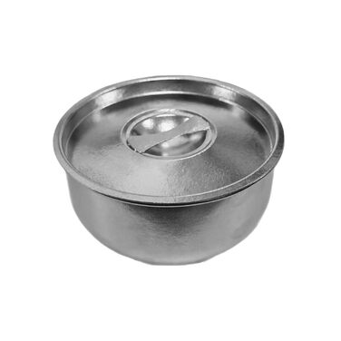 Металева миска з кришкою, портативна металева миска з кришкою-носиком, контейнер для обіду для кемпінгу, походів, активного відпочинку, пригод, кольорова 600 мл