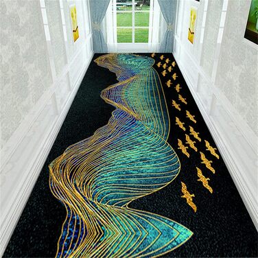 Килим з 3D малюнком дерева, друкований, для передпокоїв і коридорів, можна вирізати за розміром, кімнатний, чорний, килимок для оф