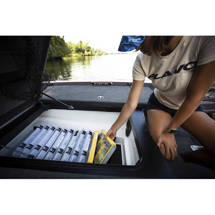 Ящики для зберігання снастей Plano Edge Professional Series, преміум-органайзер із захистом від іржі, 3700 Thin