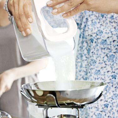 Контейнер для зберігання Emsa 514552 Optima Шейкер із розсувною кришкою 2,2 л Прямокутний 100 без мікробів Герметична пломба для свіжості 100 безпечний Білий/прозорий, 16 x 9,9 x 23,8 см Одинарний