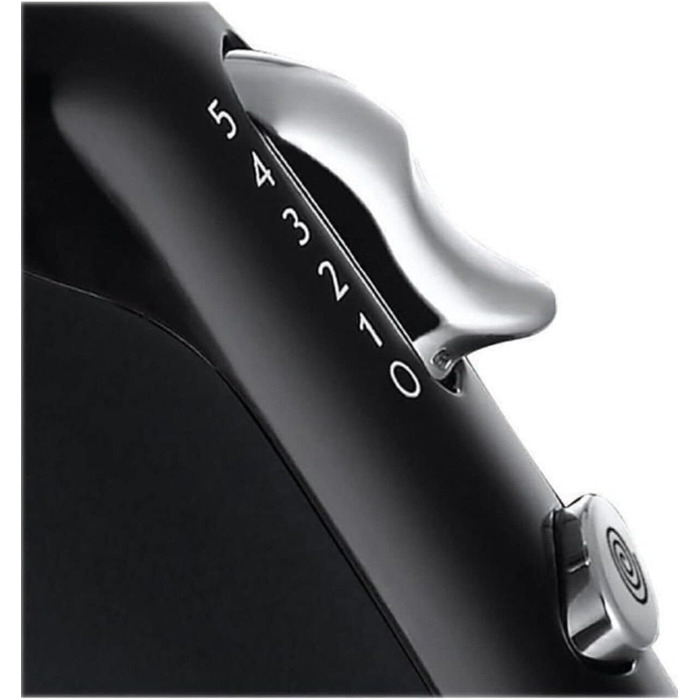 Ручний міксер Russell Hobbs Ручний міксер матовий чорний (5 швидкостей функція турбо, 2 віночки для миття посуду та гаки для тіста