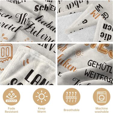 Подарунок на пенсію для жінок, Персоналізована ковдра для подарунка на пенсію, Подарунки для пенсіонерів, Подарунки для жінок та чоловіків - Подарунок на пенсію - Пенсія - 62 x 52 дюйми