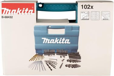 Набір свердел 102 шт., 68432
