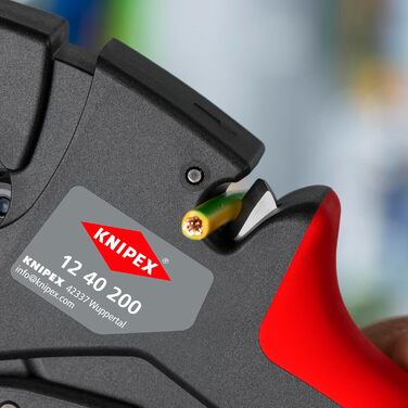 Автоматичні стрипери KNIPEX EvoStrip (12 40 200), 0,03-10 мм