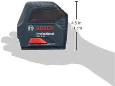 Лінійний лазерний рівень Bosch Professional GLL 2-10