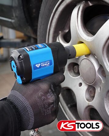 Міні-гайковерт пневматичний 1/2 BT160400 1,240 Нм I Ударний гайковерт стисненого повітря, регульований у 3-х ступенях I Високоефек