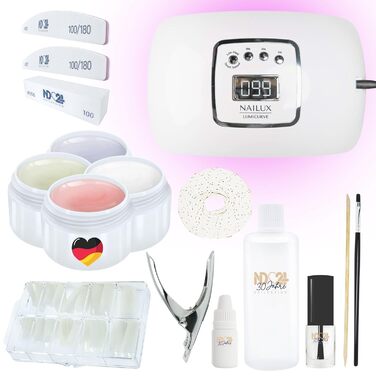 Стартовий набір для манікюру ND24 NailDesign (16 шт.)