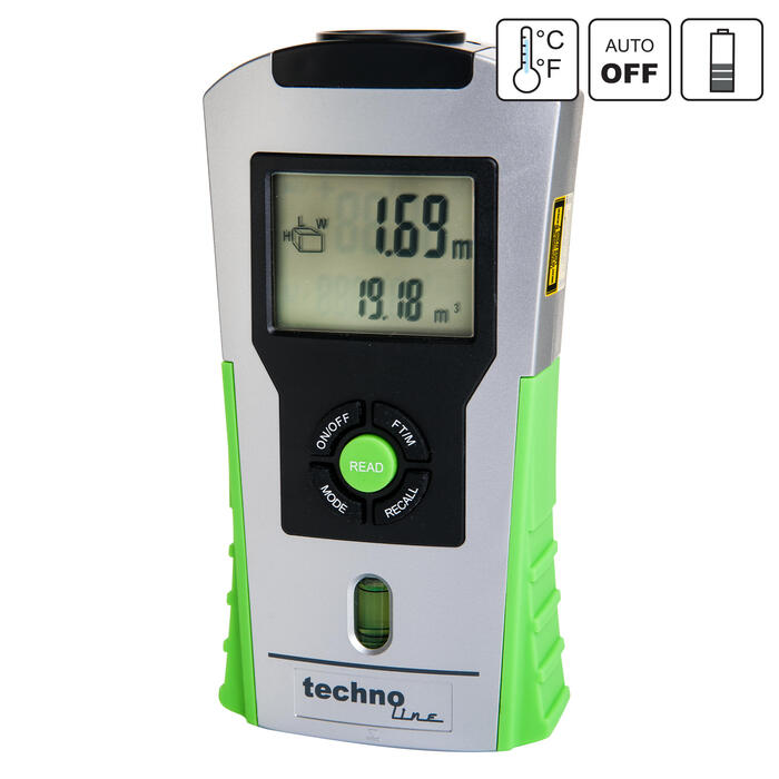 Ультразвуковий далекомір Technoline WZ1100 Silver/Green (WZ1100)