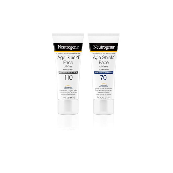 Лосьйон для обличчя Neutrogena Age Shield, SPF 70, 3 унції (упаковка з 2 шт. ) від Neutrogena