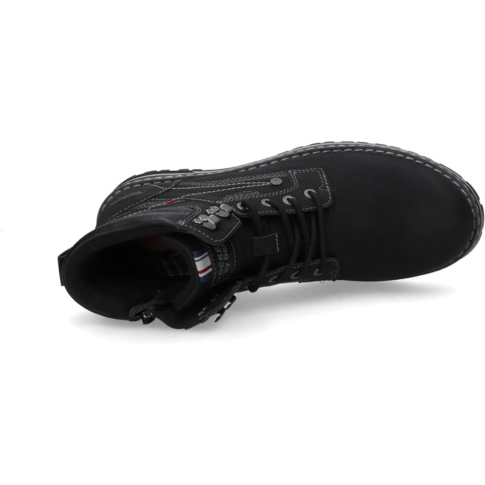 Чоловічі класичні ботильйони Dockers by Gerli, чоловічі ботильйони, знімна устілка, розмір 45 EU, чорні, 100