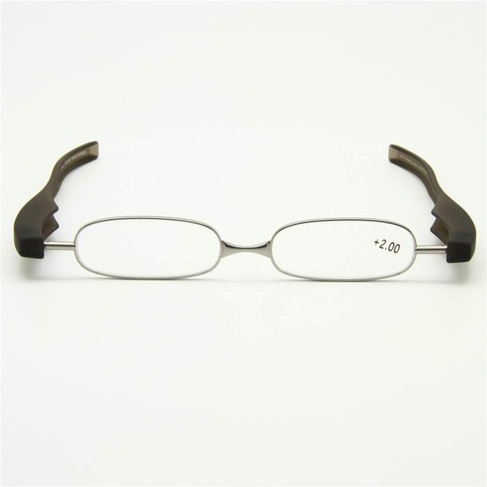 Складні окуляри для читання EnzoDate з 3 упаковок, міні-кишеньковий зчитувач, пресбіопічні окуляри від 1,0 до 3,5, велика оправа для окулярів