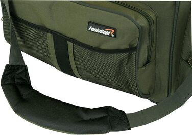 Велика ізольована рибальська сумка foolsGold Carp Bag зеленого кольору