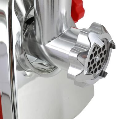 Електрична м'ясорубка для м'яса блокує потужність 800 Вт мідний двигун з нержавіючої сталі лезо ковбаса фарш ковбаса машина червон