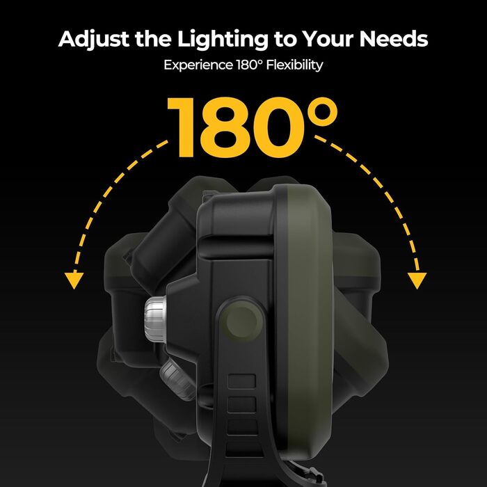 Акумуляторний кемпінговий ліхтар BougeRV 13500 мАг, 2700K-6500K та 1500 люмен, кемпінговий ліхтар із червоним світлом, навколишнім освітленням, водонепроникний IPX5, кемпінговий ліхтар для кемпінгу, подорожей, надзвичайних ситуацій