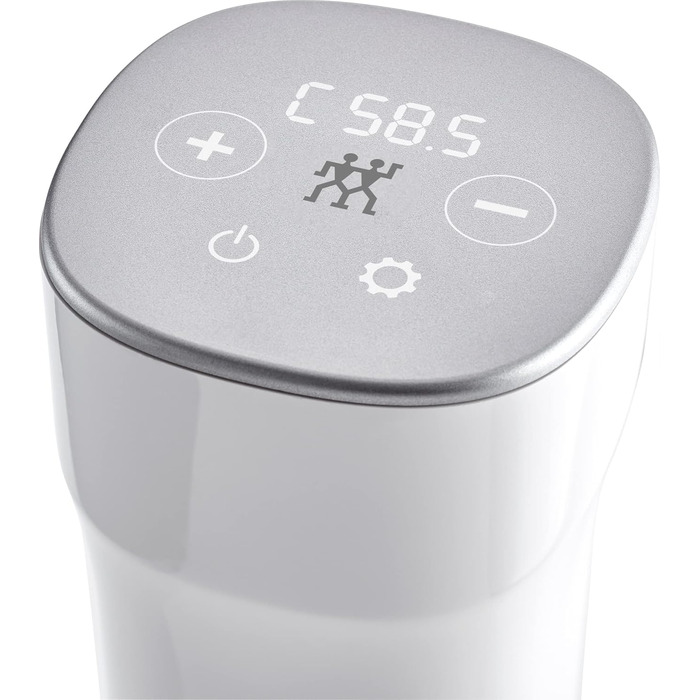 Паличка ENFINIGY sous-vide, плита sous-vide з інтуїтивно зрозумілим сенсорним дисплеєм, точним налаштуванням температури та стабільністю високої температури, білий, 1009634