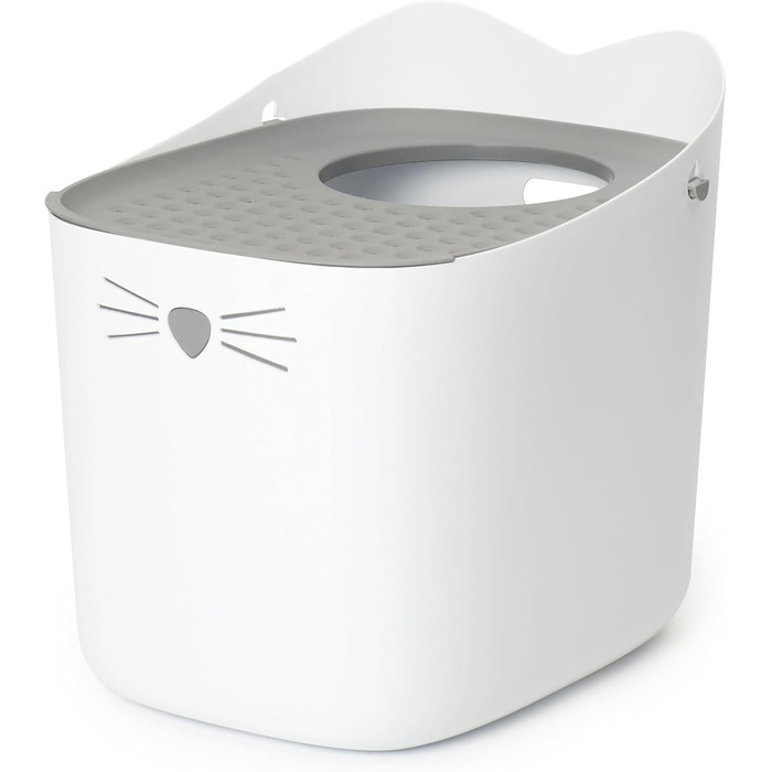 Котячий туалет Catit Pixi, сірий