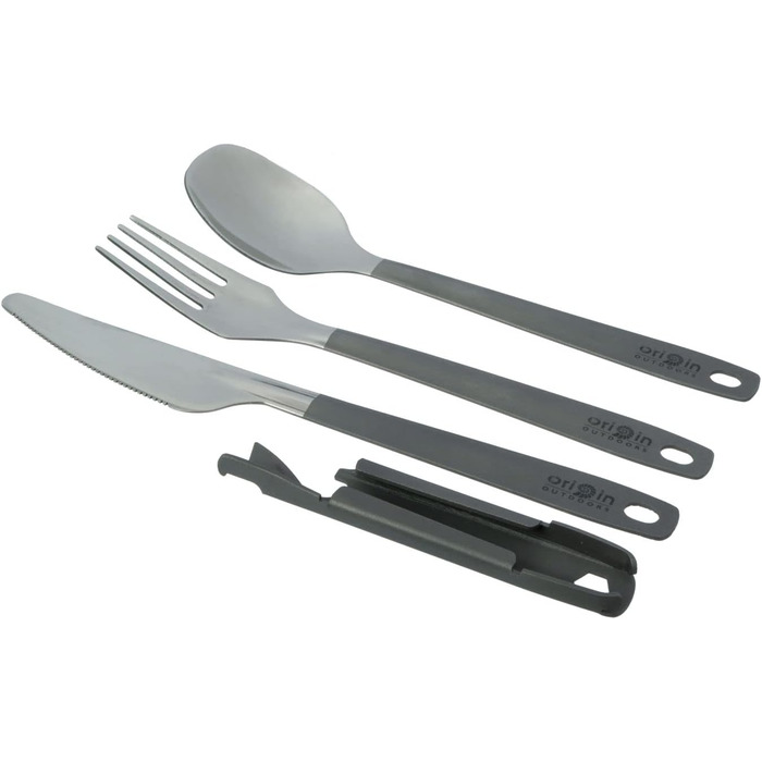 Унісекс Набір титанових столових приборів для дорослих німецької армії, різнокольоровий, один розмір