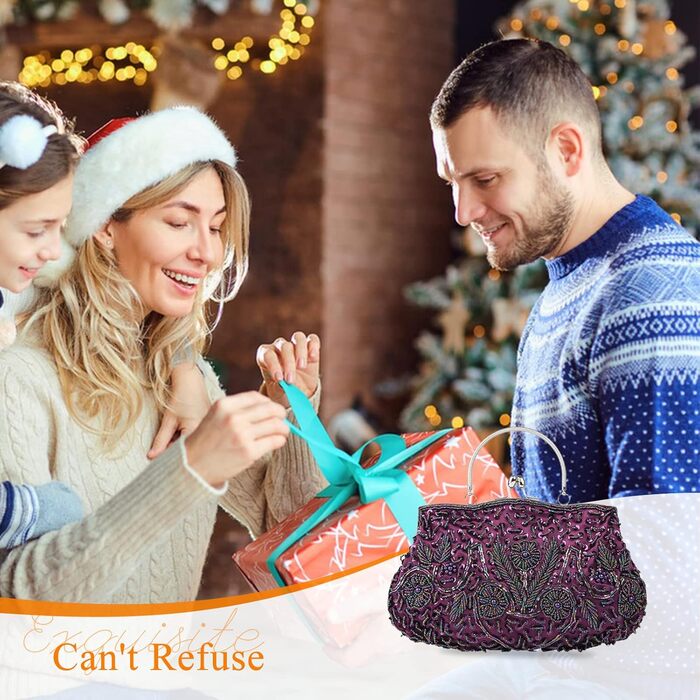 Жіноча перлинна сумочка ручної роботи з квітковим візерунком. Елегантне вінтажне клатч, невелика сумочка на ланцюжку через плече для вечірок, банкетів, весіль та випускних