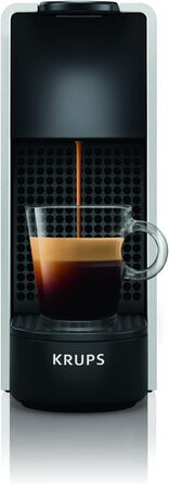 Компактна кавоварка Krups Nespresso Essenza Mini Pure White Кавоварка в капсулах Espresso Style Barista YY2912FD чорний/білий