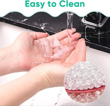 Електричний дитячий назальний аспіратор, дитячий назальний аспіратор з 3 силіконовими насадками та 3 рівнями всмоктування, акумуля