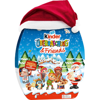 Адвент-календар Kinder Surprise & Friends, 370 г