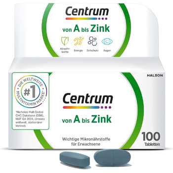 Мультивітаміни Centrum Від А до Цинку (100 таблеток)